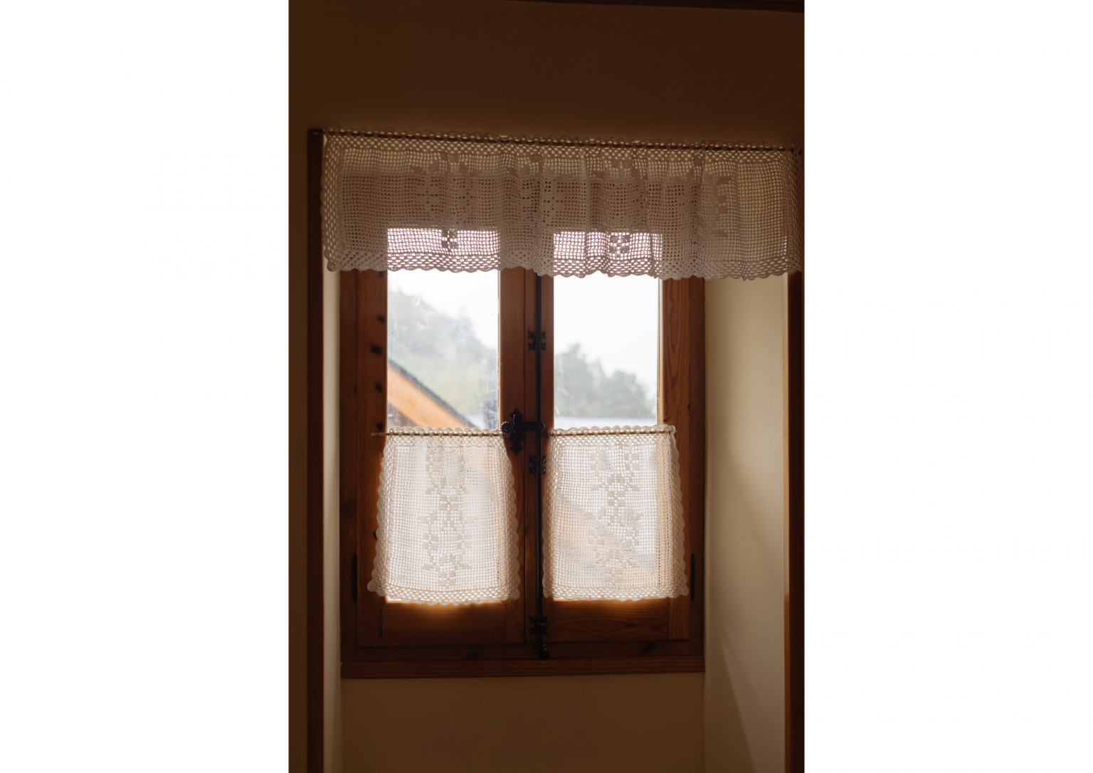 Ventana con vistas a Sallent de Gállego