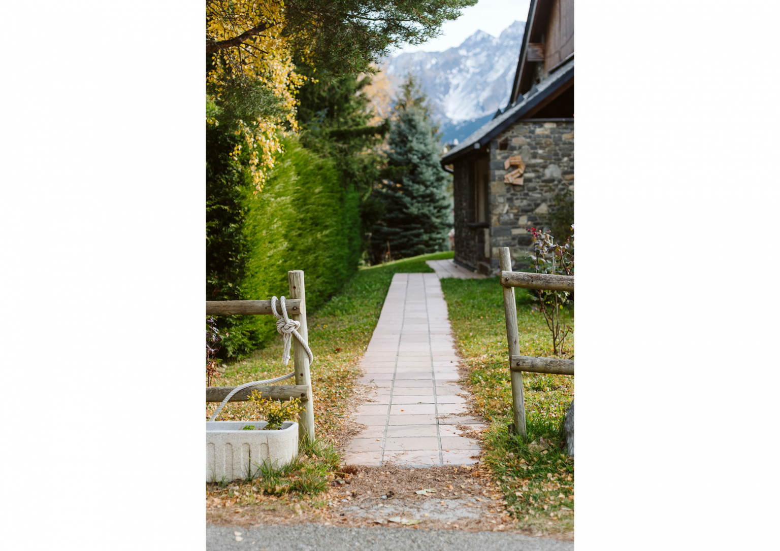 Jardín Alojamiento Respomuso Formigal