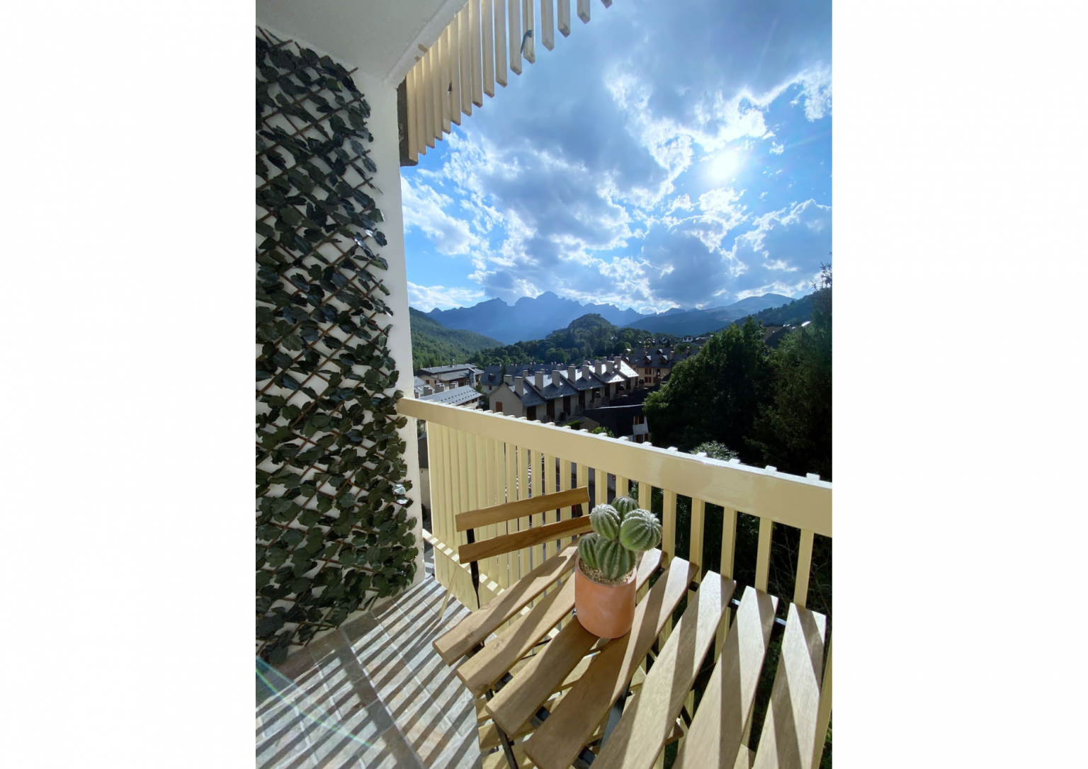 Alojamiento con terraza en Panticosa