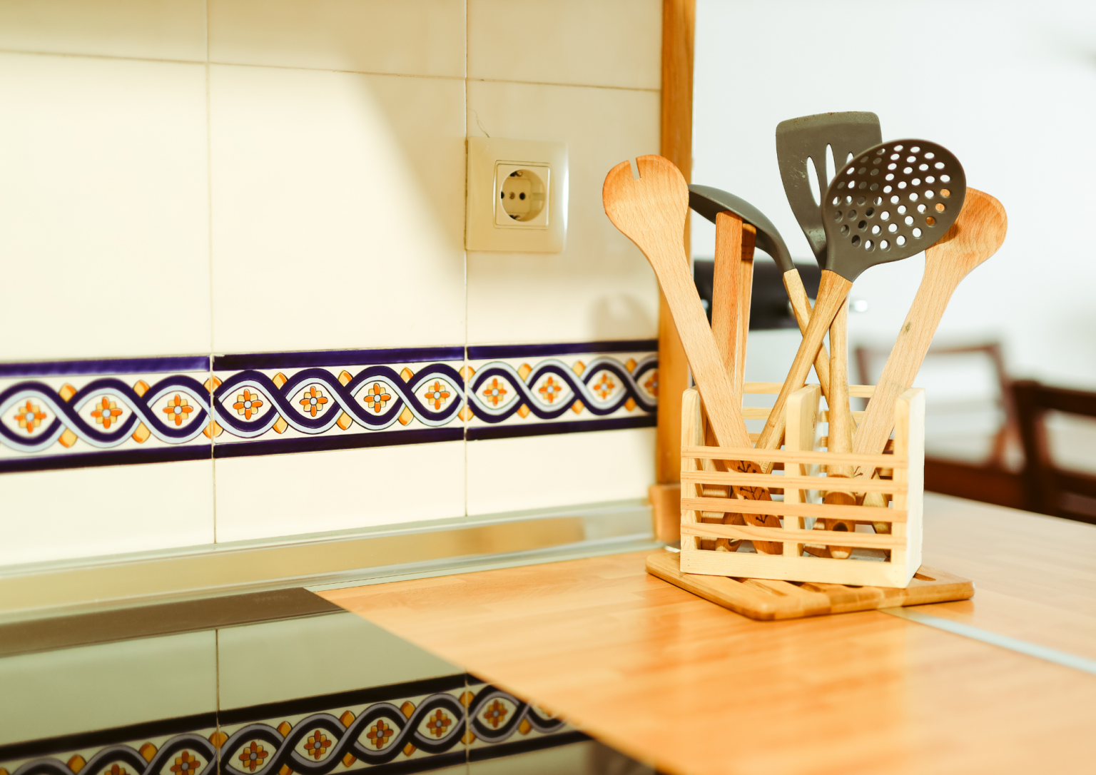 Cocina totalmente equiparada en alojamiento Espadilla, Sallent de Gállego