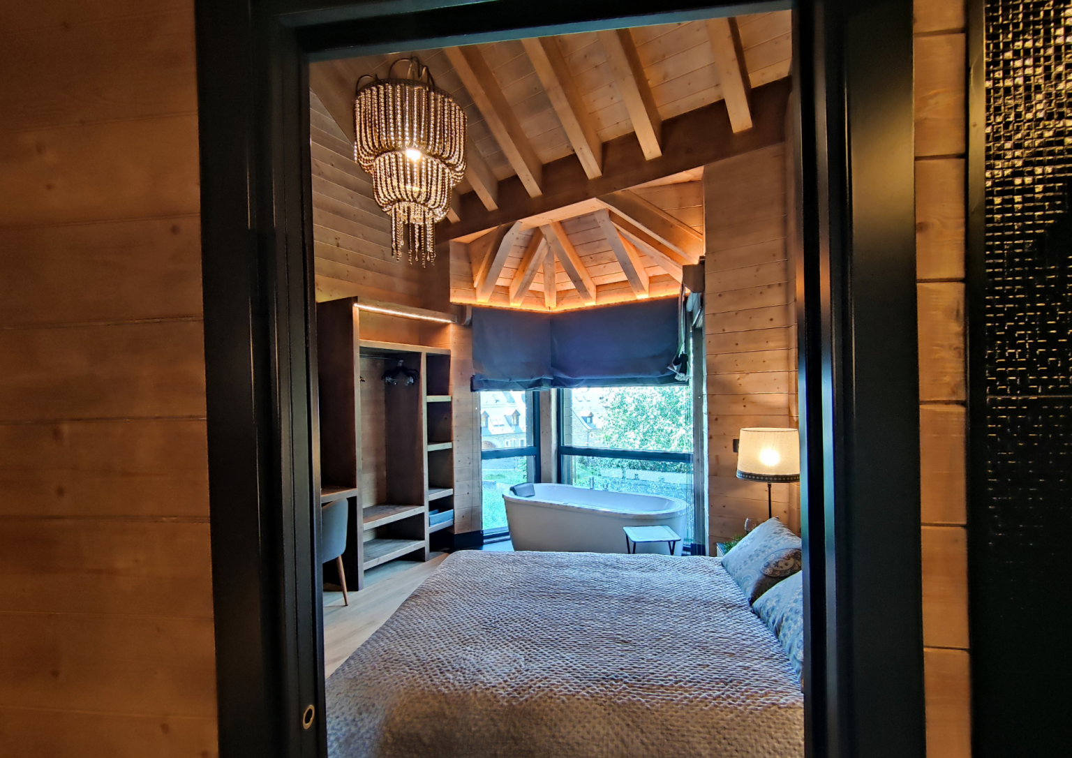 Vista habitación suite Passive House
