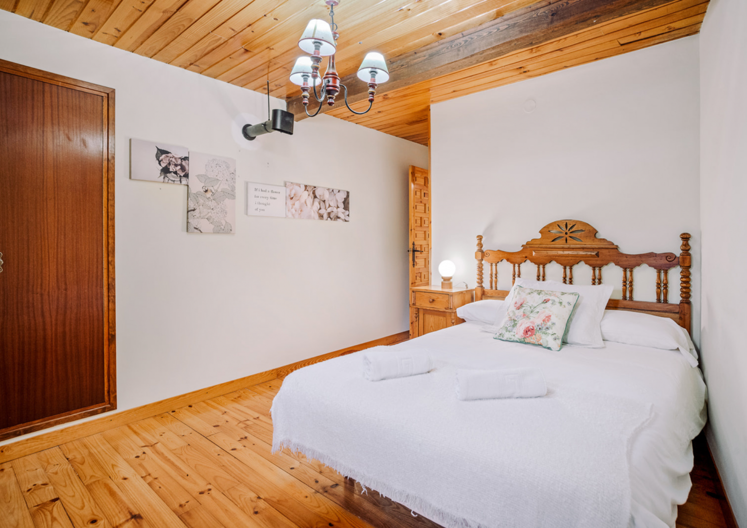 Dormitorio en una casa de 7 personas para alquilar