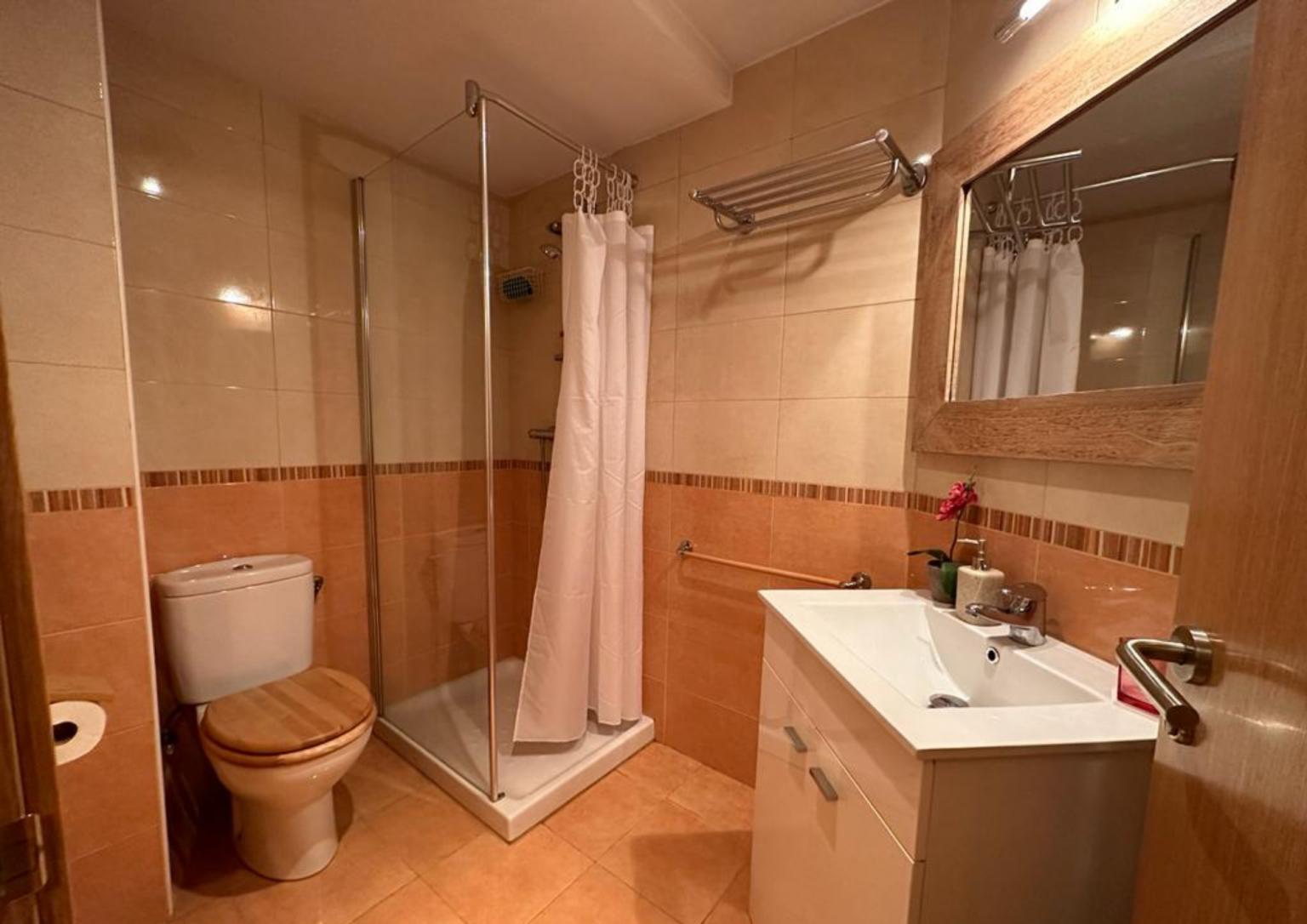 Baño equiparado en la casa Gaudioso