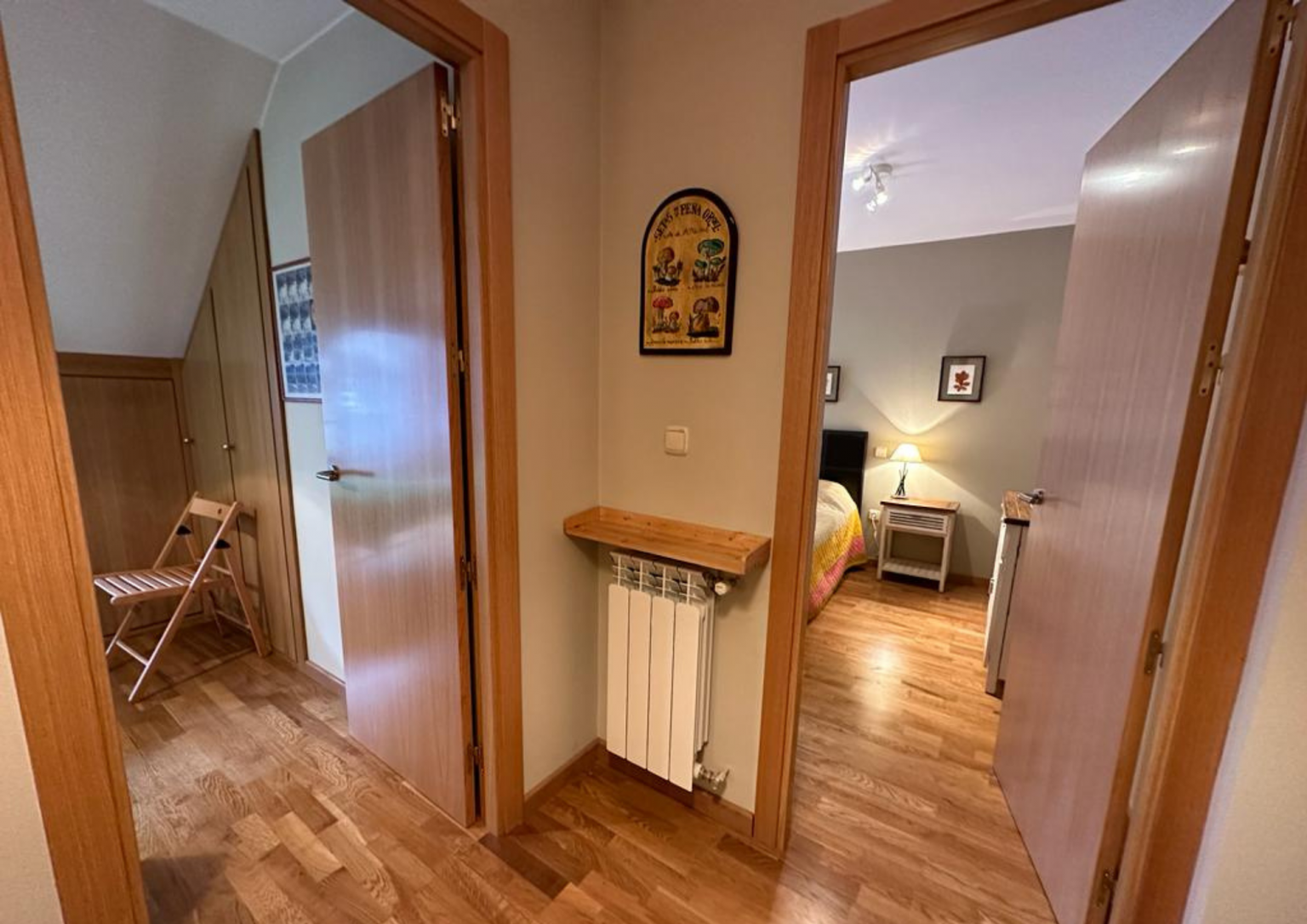 Apartamento con calefacción