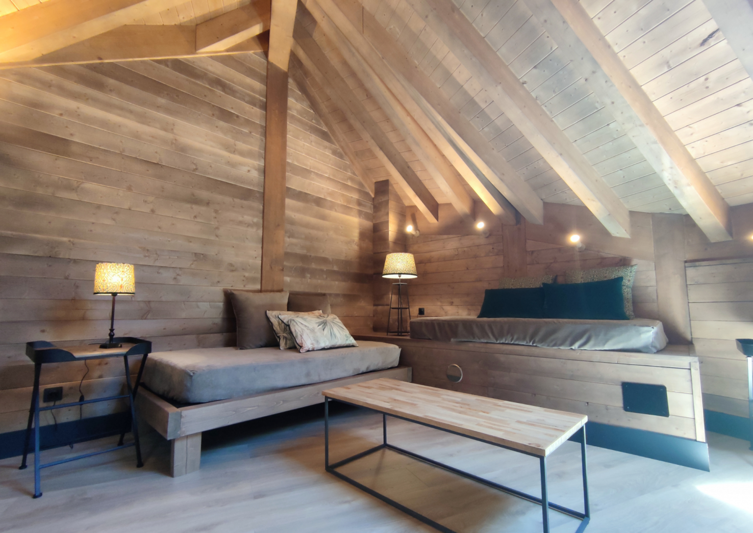 Sala de estar Passive house