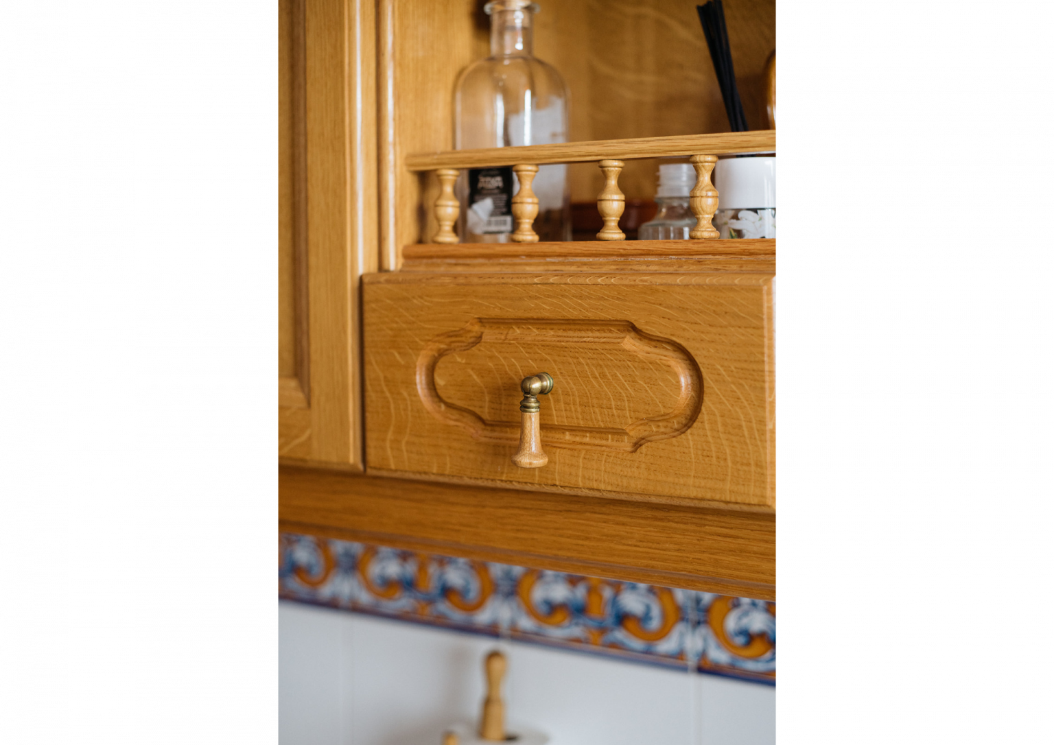 Estanterías cocina casa Maite