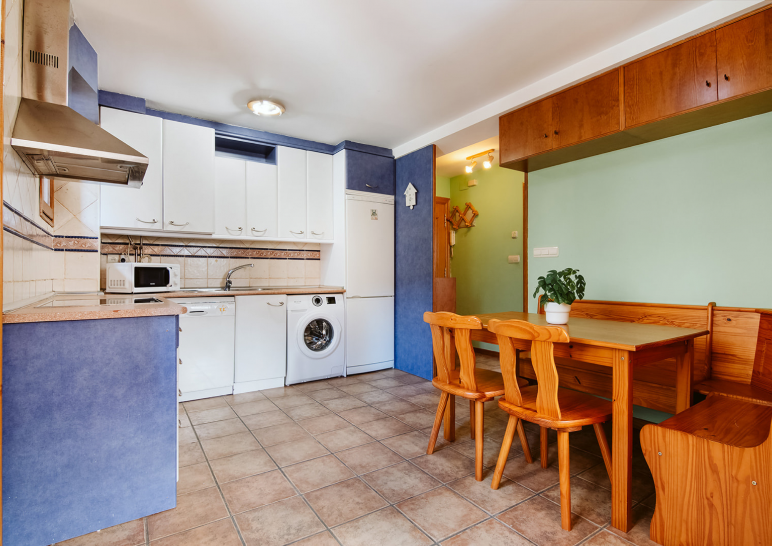 Gran espacio para comer casa Cantal