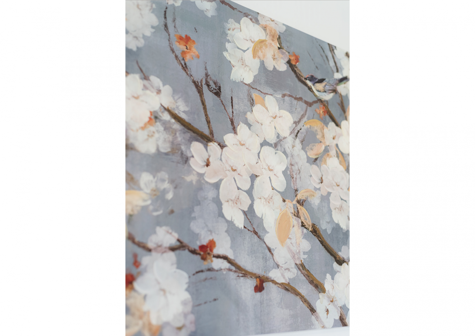 papel pintado azul Casa Rosana