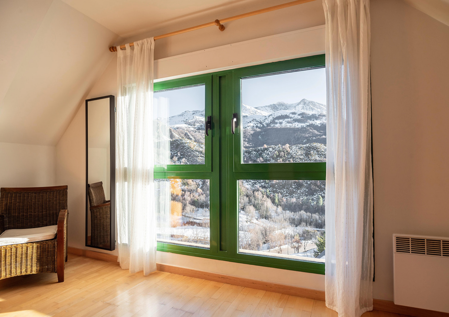 Alojamiento Argualas ventanas grandes